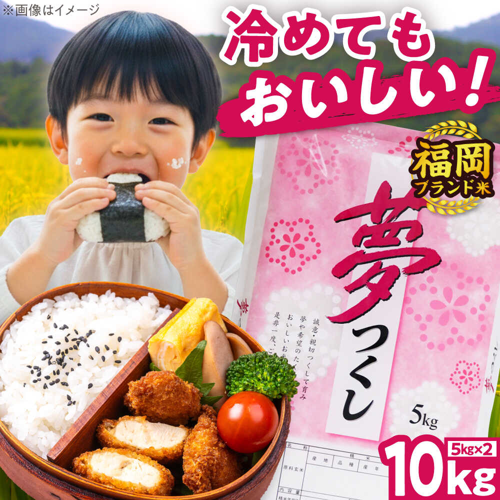【ふるさと納税】【令和7年度産】夢つくし 10kg 精米 有限会社ファインリョーコク/吉富町[BGBV004]