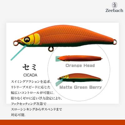 ふるさと納税 大館市 渓流用ミノーZeebach50Fセミ |  | 01