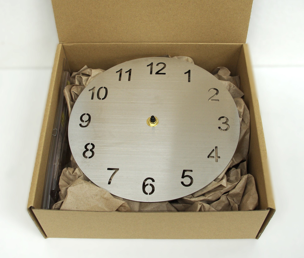 ステンレス 掛け時計 ホワイト インテリア モダン スタイリッシュ 時計【雑貨 日用品 人気 おすすめ 】