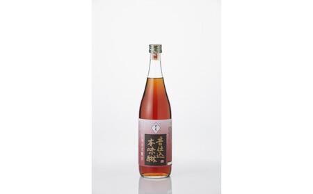 伝承醸法 昔仕込本みりん 720ml x 6本 蔵の素ブランド 甘強酒造 自家製粕取り焼酎使用