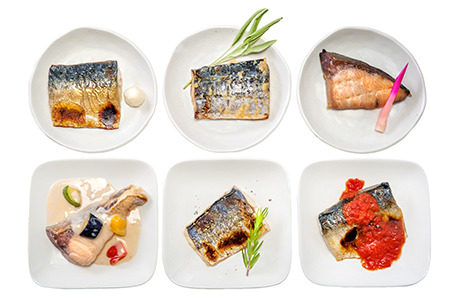 「お歳暮」”和風・洋風”焼魚詰合せ(骨取り) 個食パック・12食分 (さば塩焼 ぶり照焼 さわら西京焼 さばトマト煮 ぶりクリーム煮 さわら香草焼×各2パック) おさかな村 国産 小分け