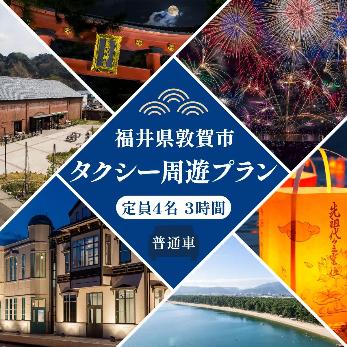 観光タクシー 周遊プラン 3時間 普通車 定員4名 [067-a003]