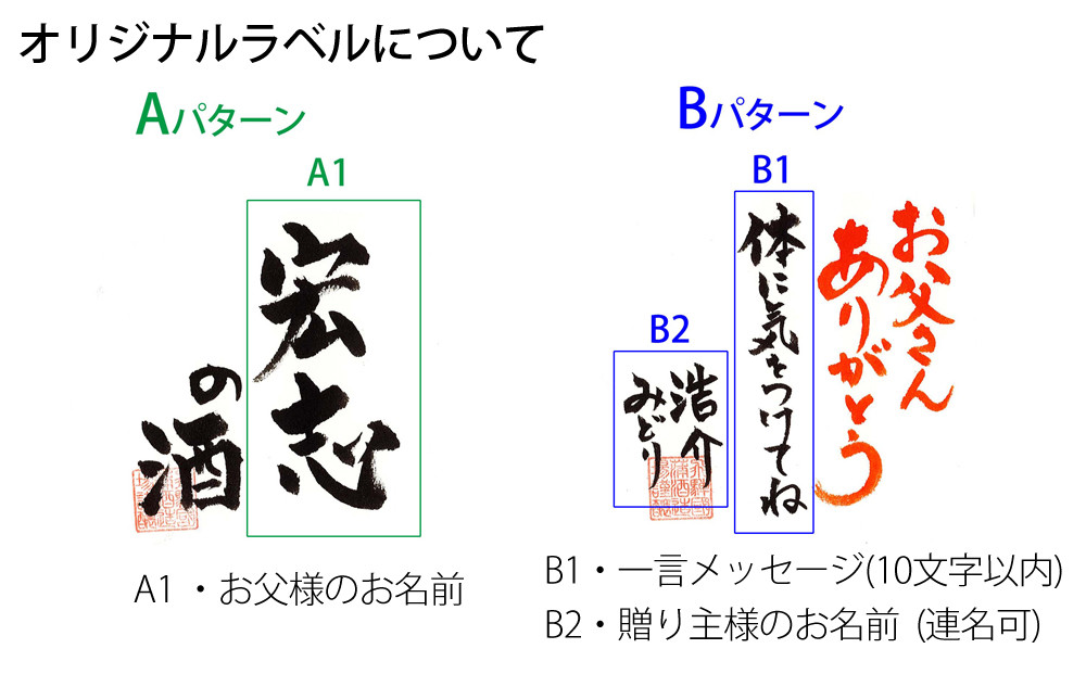 こちらはA、B両パターンのお品です