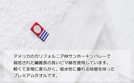 【今治タオル】【Hello!NEW タオル】バスタオル2枚セット　シンプルサンホーキン（白）