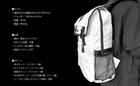 ナイロンフラップポケットスクエア リュックサック 男女兼用 16リットル  静岡県 牧之原市 REVOLLA