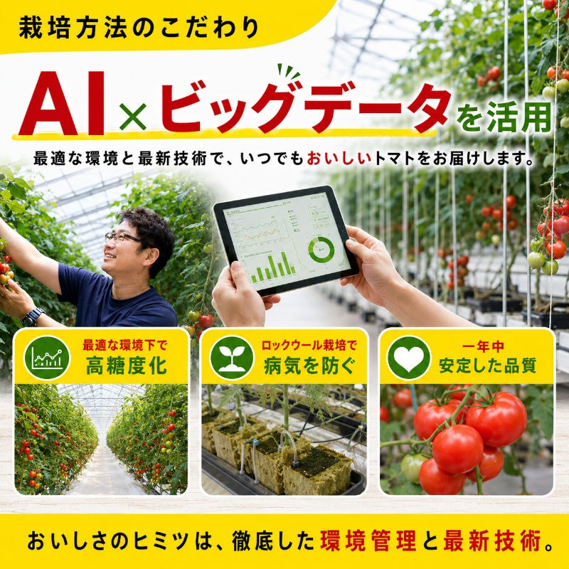 【12ヶ月定期便】機能性表示食品 Hapitoma ハピトマ 訳あり（1.8kg）【配送不可：北海道・沖縄・離島】健康 ヘルシー 人気 厳選  野菜 緑黄色野菜 産地直送 ダブル成分 GABA リコピ