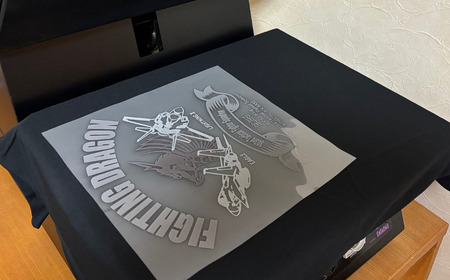 小松基地 第303飛行隊 ドライTシャツ ブラック（LLサイズ）小松基地 自衛隊 Tシャツ