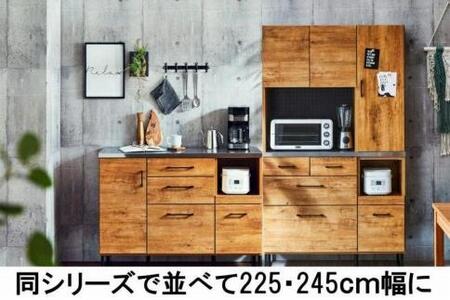 ブルックリンスタイルのステンレスカウンターキッチンボード 105cm幅