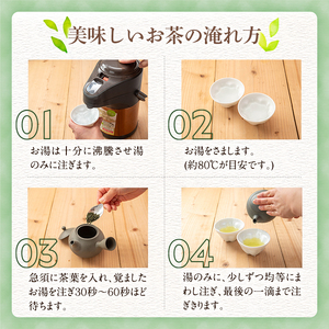 y312 《数量限定》鹿児島県湧水町産！栽培期間中農薬・化学肥料不使用！湧水煎茶(100g×5本)【神田茶園】	