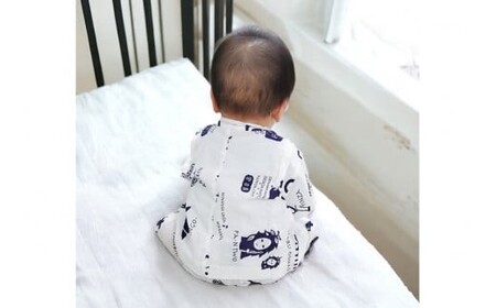 HF015　ベビーセット（てぬぐい／甚平／スタイ）【まもるくん】