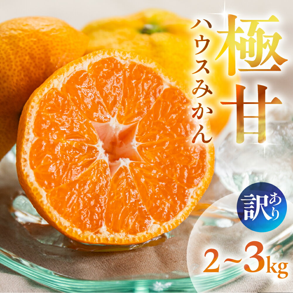 【ふるさと納税】≪先行予約≫超濃厚 ハウスみかん『蜜ツ星』 家庭用 2kg ~ 3kg 選べる みかん 高級 高糖度 自家用 贅沢 蜜柑 ミカン 果物 柑橘 フルーツ 季節限定 濃厚 サイズ バラ おまかせ 訳あり 詰め合わせ あとから選べる 内容量 秀品 優品 混合品 豊橋 マルカワ園芸
