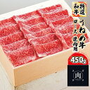 【ふるさと納税】【和牛 焼肉】うねめ牛 ロース 焼肉用 450g＜鈴畜中央ミート＞福島県産　【お肉・牛肉・ロース・焼肉・バーベキュー】