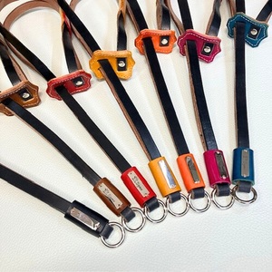 小～中型犬用スライドコントロールハーネス ベンズヌメ黒（ブッテーロ/ルガトショルダー） ブラウンピンク