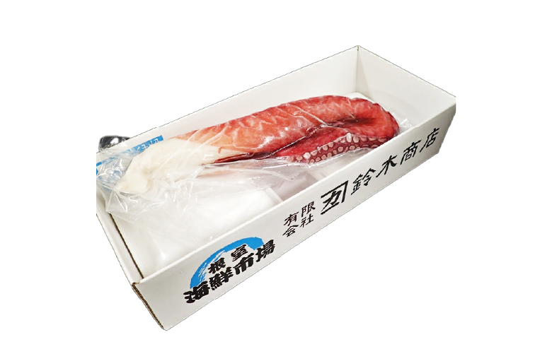 根室海鮮市場＜直送＞【北海道根室産】刺身用たこ足1本(1kg以上) A-28215