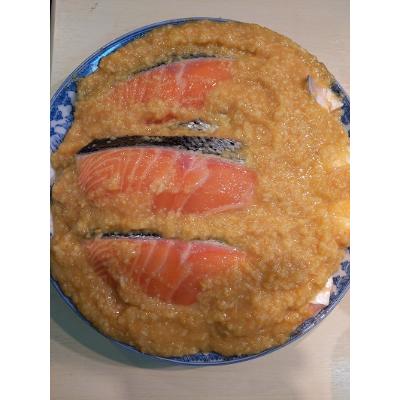 ふるさと納税 茨木市 【魚善】サーモン味噌漬け |  | 01