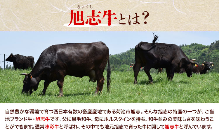 旭志牛 上ロース焼肉用A 250g 有限会社旭志村ふれあいセンター《90日以内に出荷予定(土日祝除く)》お肉 牛肉 ロース 焼き肉 菊池ブランド牛 冷凍 送料無料