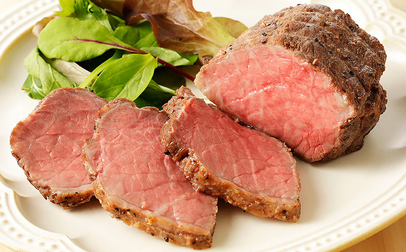 十勝ハーブ牛 プレミアムローストビーフ 計400g（100g×4個） 北海道産 牛肉 赤身