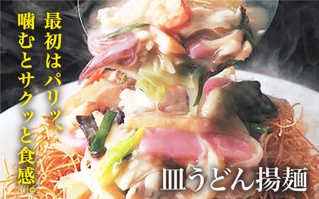 長崎皿うどん 10人前＜みろく屋＞ 長崎 五島列島 小値賀 簡単調理 野菜 おかず 簡単 時短 [DBD038]
