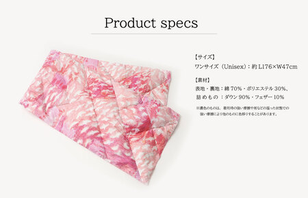 ＜DUCKUP＞　[高島屋選定品]　ショール（ピンク）【M1658】