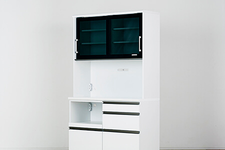 オープンボード 140cm幅 ルッツ【諸富家具】：C566-001