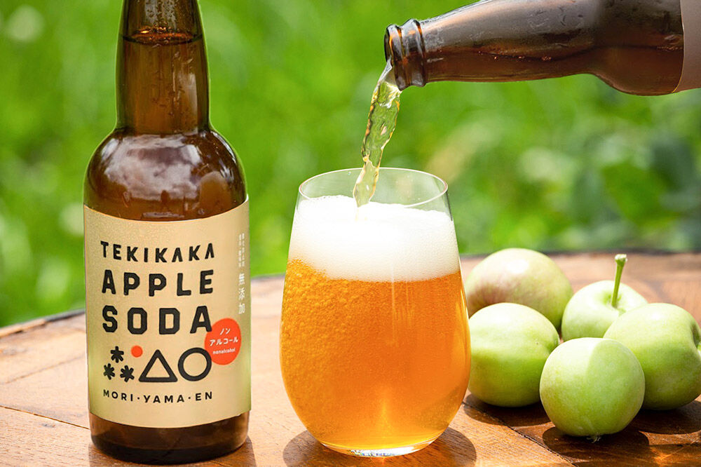 【寄附金額見直しました】摘果りんごのアップサイクルドリンク テキカカアップルソーダ 330ml×6本 青森 弘前 林檎 リンゴ
