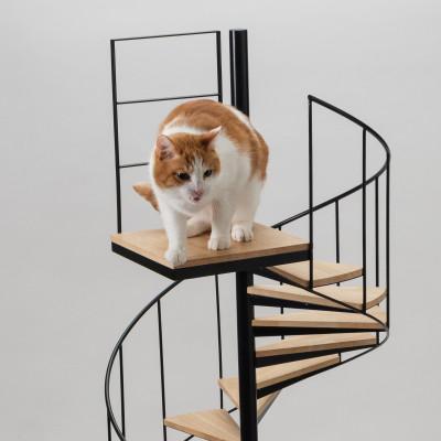 ふるさと納税 高松市 槙塚鉄工所 La.旋 -猫-(黒) |  | 02