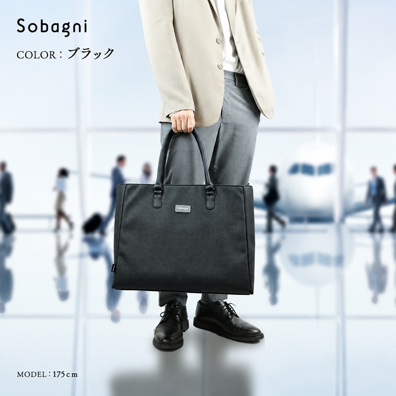 Sobagni ボストンバッグ -PRATO- ゴルフ カバン バッグ ホワイト