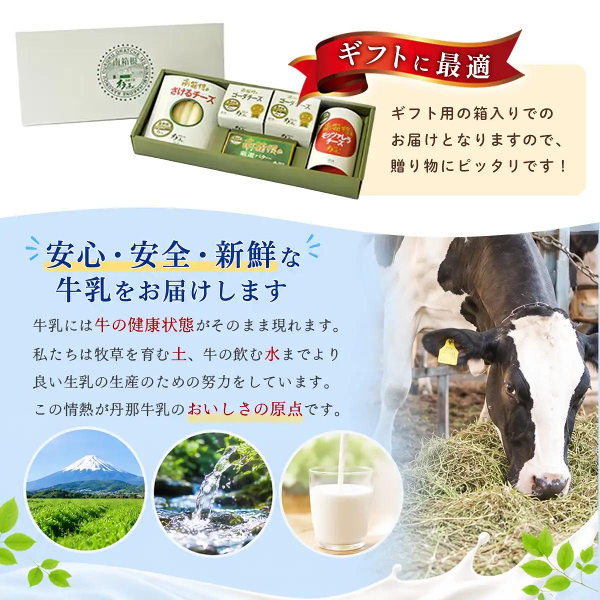丹那牛乳　南箱根ギフト　Bセット_卵・乳製品 チーズ 卵・乳製品 バター _【配送不可地域：離島】【1037526】
