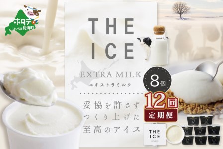 毎月定期便 THE ICE エキストラミルク8個×12ヵ月定期便