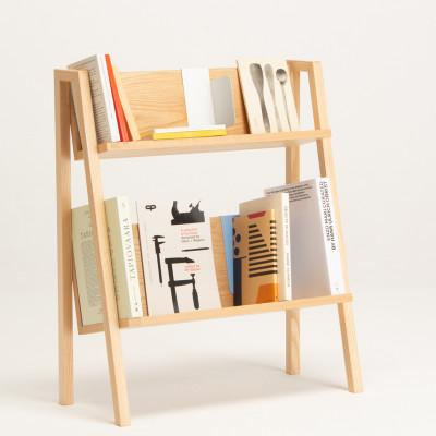 ふるさと納税 旭川市 【2025年5月中旬発送】旭川家具　WOWの【 ブックラック】(エゾアッシュ)　 |  | 03