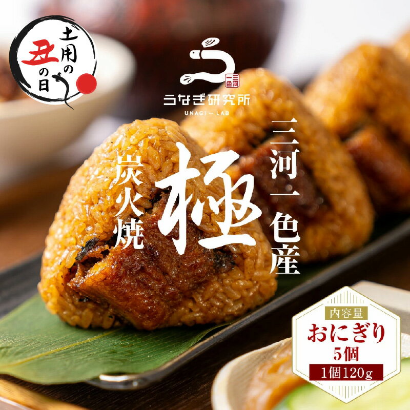 【ふるさと納税】三河一色産うなぎ使用 うなぎおにぎり5個・R011 愛知県 西尾市 送料無料