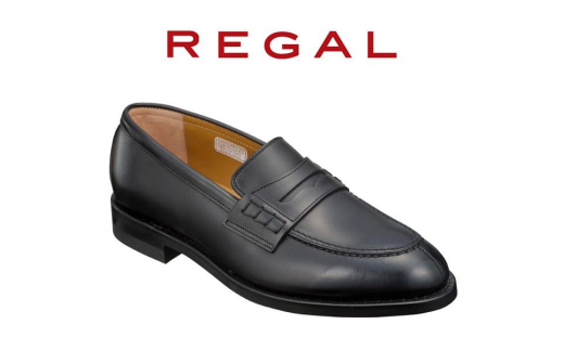 紳士ビジネスシューズリーガルREGAL JE02 25.0cm ローファー ブラック〈盛岡市産モデル〉