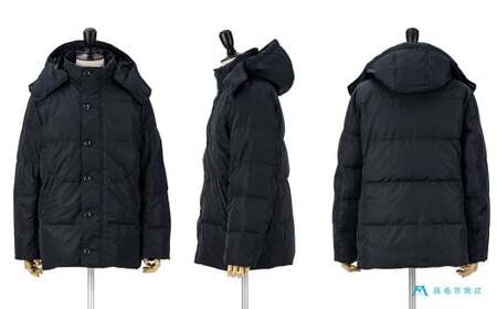 【Sサイズ】 【藤巻百貨店】 HOKKAIDO DOWN×CENTENA （ネイビー） 北海道ダウンコート S 【2026年12月上旬より順次発送】 ダウン ダウンコート コート ダウンジャケット 北