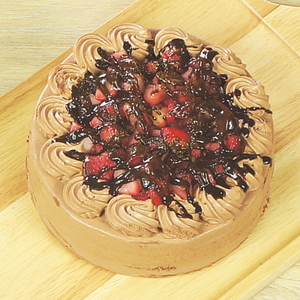 角切りイチゴのチョコレートケーキ 5号 / スイーツ ケーキ お菓子 デザート [AFAK061]