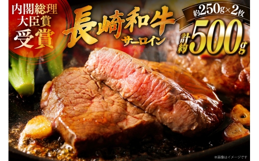 和牛 ステーキ サーロイン 250g ソース付き 2枚 [萩原食肉産業 長崎県 平戸市 hr42bgy410040] 肉 牛肉 焼肉 にく 平戸 希少 鉄板焼き