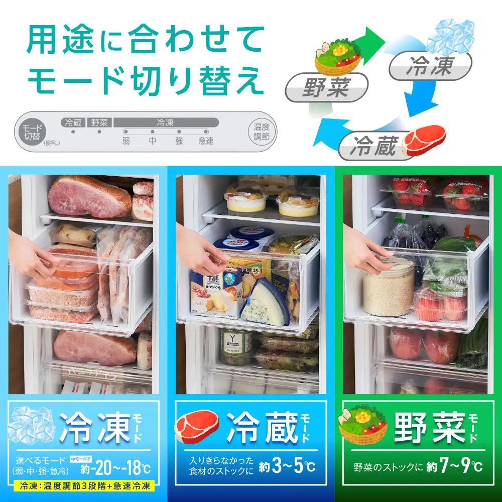 ☆ リニューアル ☆ 冷凍庫 80L スリム 前開き 右開き アイリスオーヤマ スキマックス  IUSN-S8D-W ホワイト
