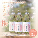 【ふるさと納税】青森県 南部町の梅ジュース 「なんぶの梅」 (1000ml×3本) 【NPO法人 青森なんぶの達者村】 フルーツ王国 梅 ウメ うめ うめジュース ウメジュース 梅ジュース 青森 南部町 三戸 南部 1L 1ℓ 豊後梅 セット F21U-031