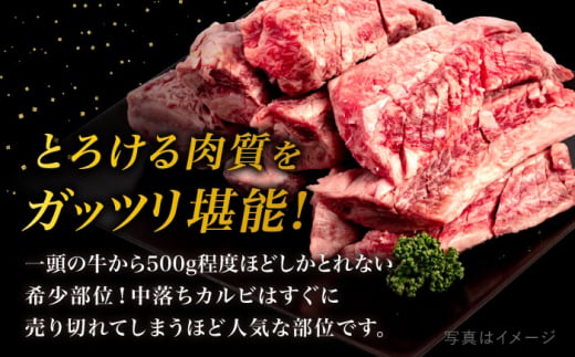 【A4ランク糸島和牛】 中落ちカルビ 焼肉用 1kg 糸島市 / いとしまミートデリ工房 [ACA374] 牛肉 カルビ バラ 牛肉 牛 和牛 黒毛和牛 カルビ バラ 焼肉 焼き肉 バーベキュー 1k