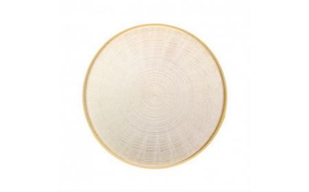 Round Rays Tray L ホワイトシカモア white sycamore  ｜トレー プレート お皿 皿 食器 インテリア