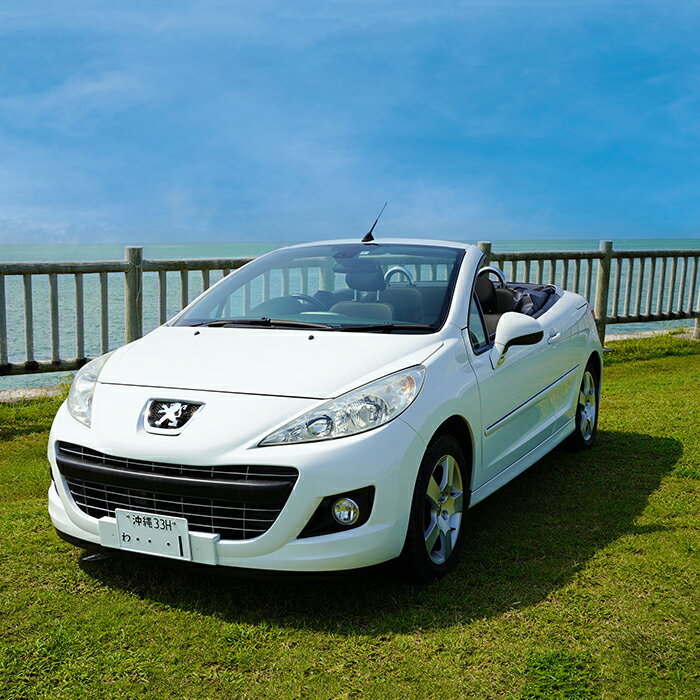 【ふるさと納税】【オープンカーで満喫】レンタカー1日利用券 PEUGEOT 207CC《Supremeレンタカー》沖縄県石垣市 送料無料 FG-1-1