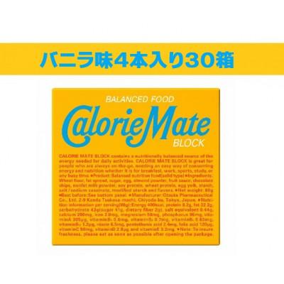 ふるさと納税 那賀町 カロリーメイトブロック　バニラ味　4本入　30箱