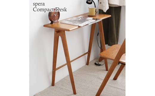 
                  コンパクトデスク spera Compact Desk 机 デスク 木製 コンパクト 家具 インテリア 市場 加西市 市場家具 いちば イチバ ICHIBA koti
                