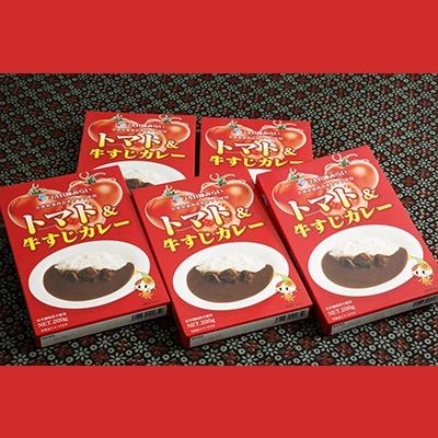ふるさと納税 加西市 「加西産とまと」を使ったトマト&牛すじカレー[No5698-0022] |  | 01