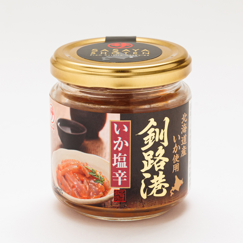 【定期便 4ヶ月連続】北海道産 いか塩辛 150g×5コ 釧路港＜瓶＞ | 塩辛セット 塩辛 烏賊 いか イカ セット 北海道 昆布のまち 釧路町 ご飯 米 無洗米 との相性抜群 冷凍 漬魚 小分け_