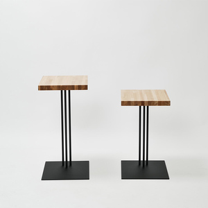Rectangle side table （レクタングルサイドテーブル） ワークデスク H600 ブラック_集成材  EB8-0641
