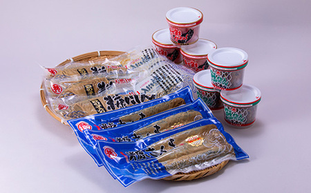 北国の味セット(大)　青森　“鰊の切込・紅鮭の切込・数の子入り糠にしん・糠さんま　各3個入り”【配送不可地域：離島】【1415405】