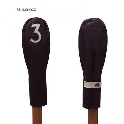 ふるさと納税 名張市 木の庄帆布 公式 フェアウェイウッドヘッドカバー 国産レザー1枚仕立 3FW [53940316]