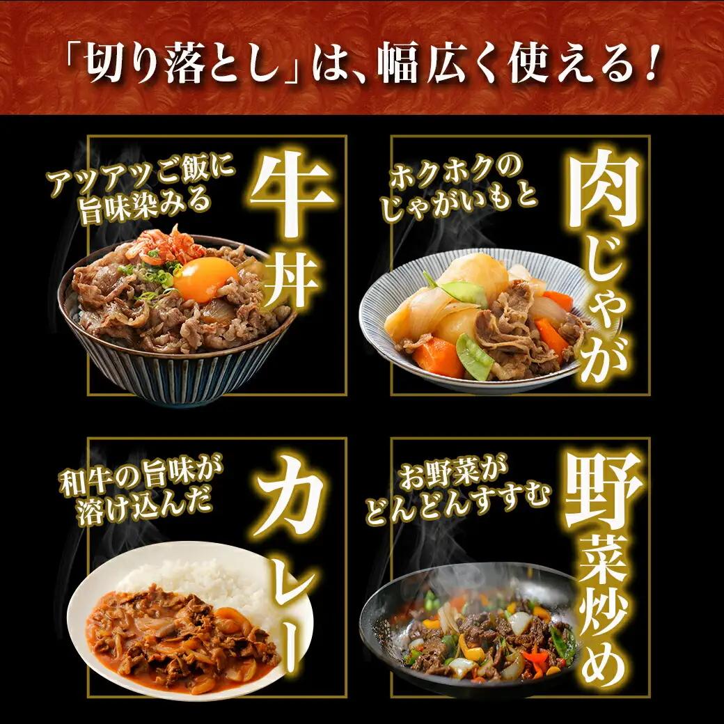 宮崎牛赤身切り落とし(500g×3P)≪みやこんじょ快速便≫〔AD-N404-R〕_(都城市) 宮崎県産宮崎牛 赤身切り落とし モモ・カタ 500g×3P 牛肉 モモ カタ 赤身 切り落とし