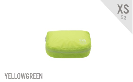 【TO&FRO】軽すぎるポーチ ORGANIZER AIR【XSサイズ・イエローグリーン】