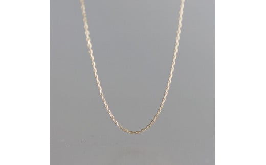 【K10イエローゴールド チェーンネックレス】人気 小豆チェーン 胸元を美しく見せるデザイン 長さ40cm  SN1005-K10 【レビューキャンペーン実施中】